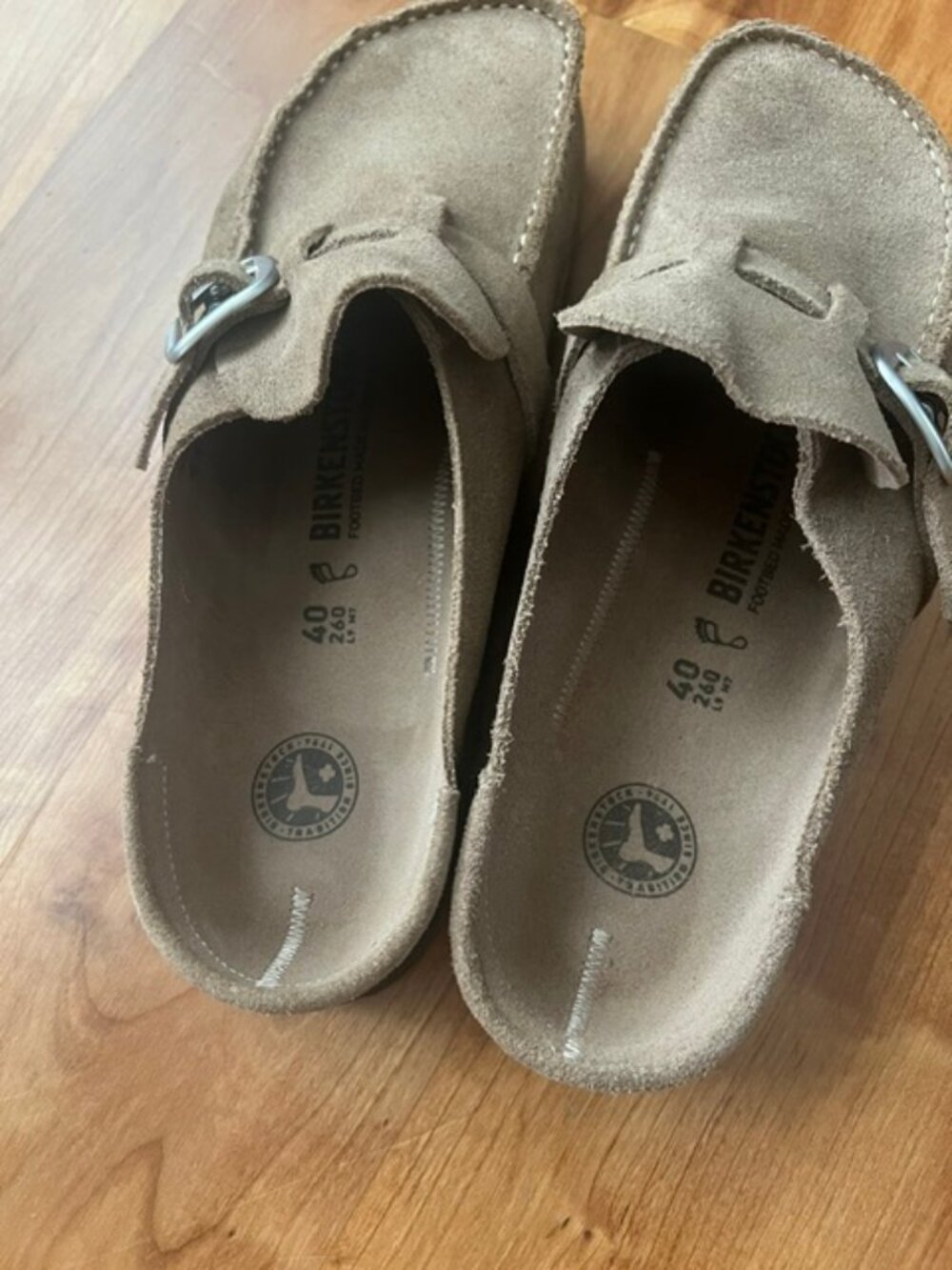 New** Birkenstock Buckley - Suede Leather - Picture 3 of 6